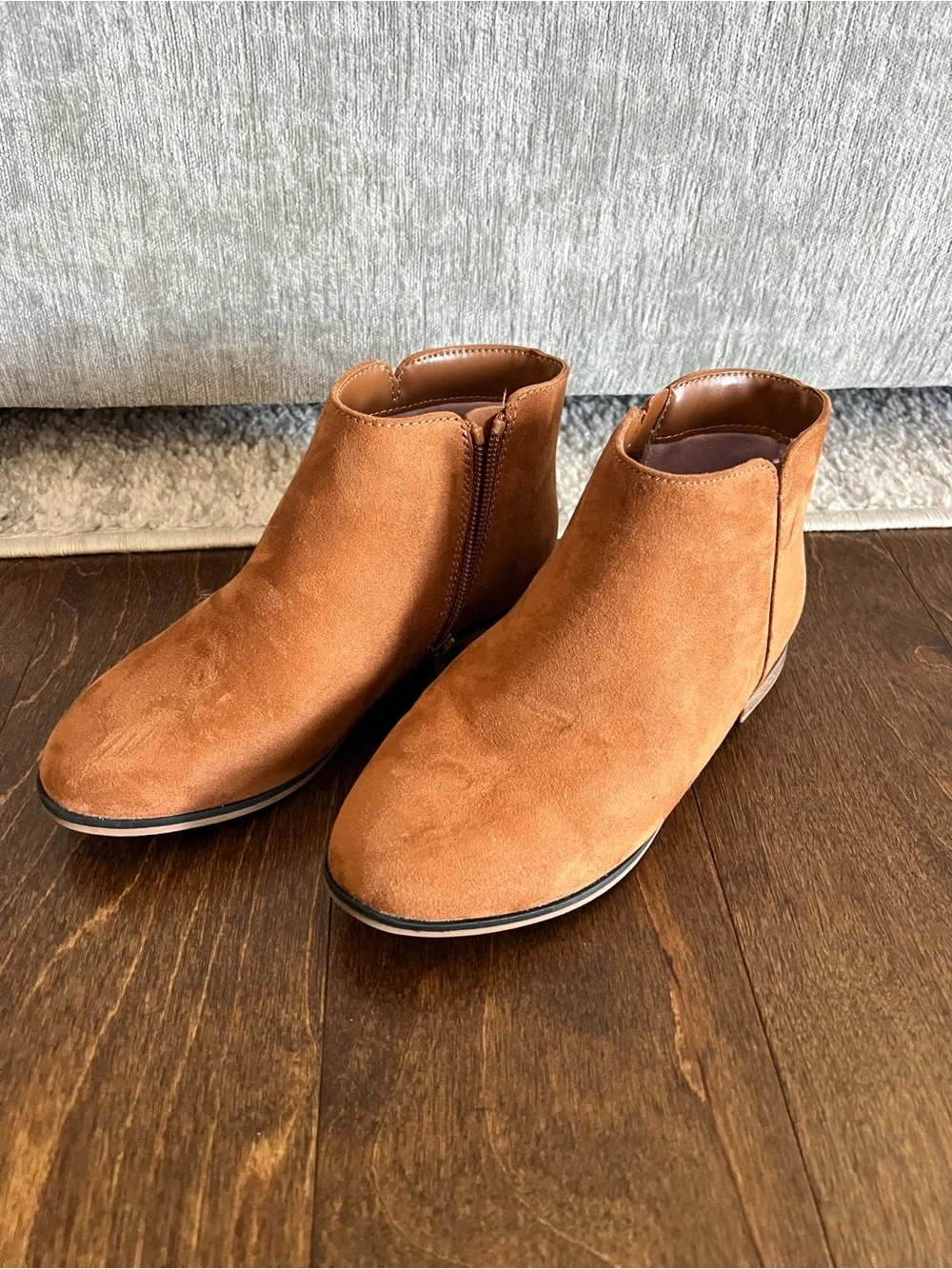 Cat & Jack Kids Suede Ankle Boots - Brown